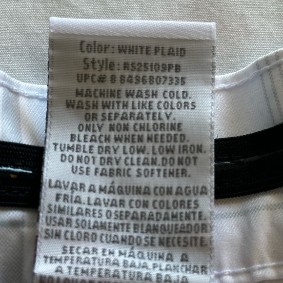 Russell Athletic White and Gray Flat Front Mens Shorts SZ 44 - Picture 14 of 14